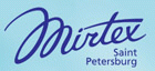 Логотип швейной фабрики «МИРТЕКС Санкт-Петербург»
